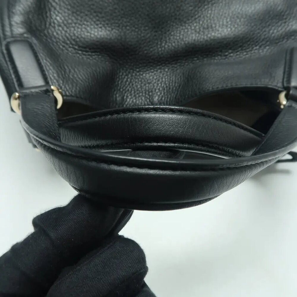 GUCCI Soho Black Leather Tote 818-041825 - Picture 8 of 12